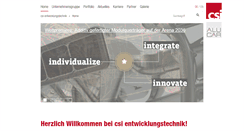 Desktop Screenshot of csi-online.de